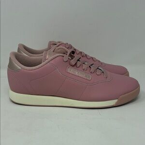 Reebok Women’s Princess Sneaker – Smokey Rose/Glass Blue/Rose Gold, Size 9